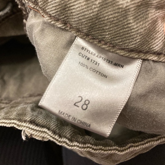 Altar’d State Straight Leg Bootcut Distressed Brown Denim Jeans, Women’s Size 28 - Picture 3 of 8